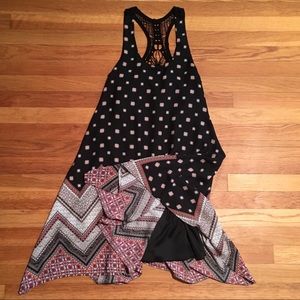 Handkerchief hem dress